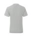 Fruit Of The Loom - T-shirt ICONIC - Hommes (Gris clair chiné) - UTPC3389