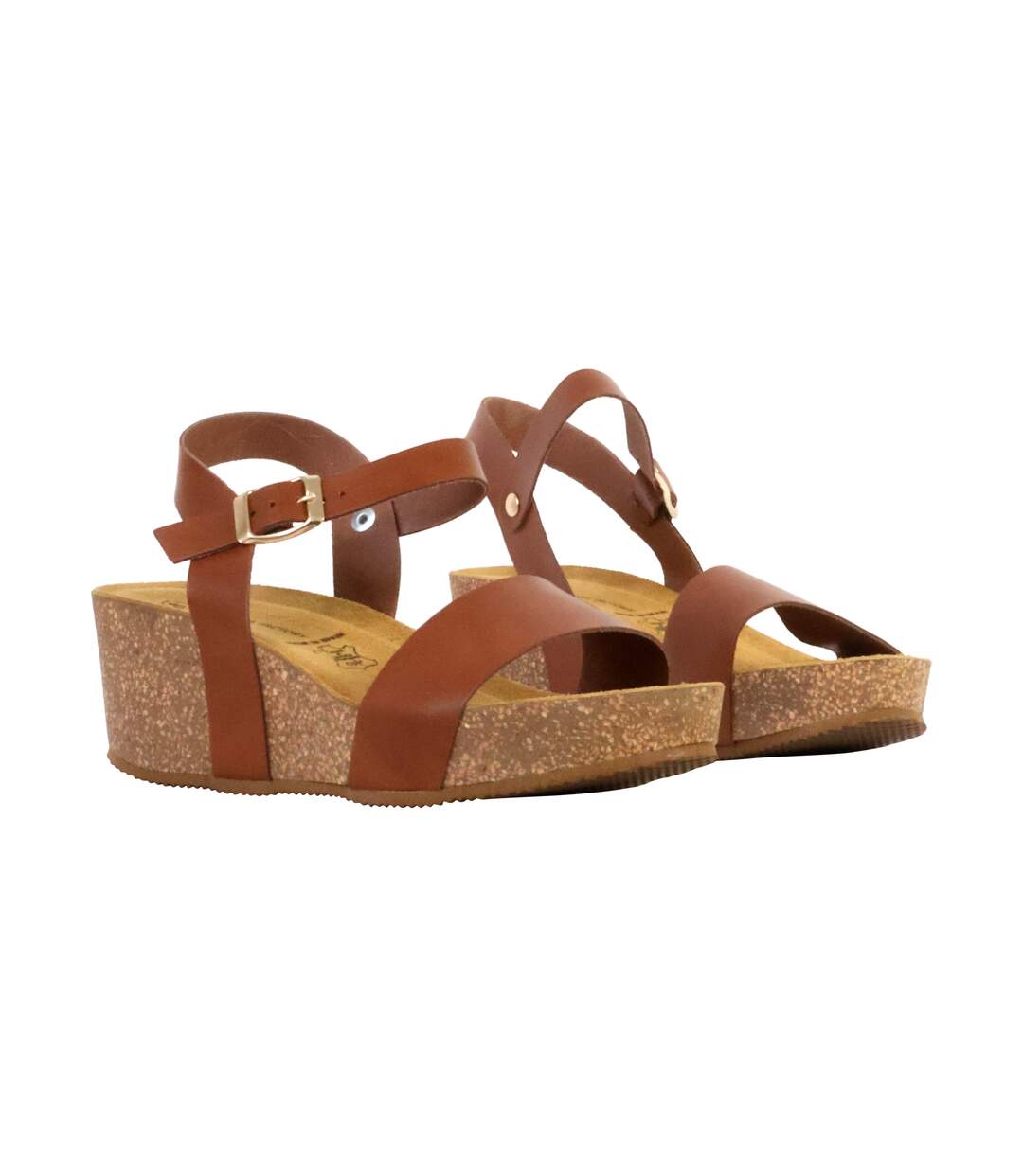 Sandales Compensées Cuir The Divine Factory Noga Laura Edge-3