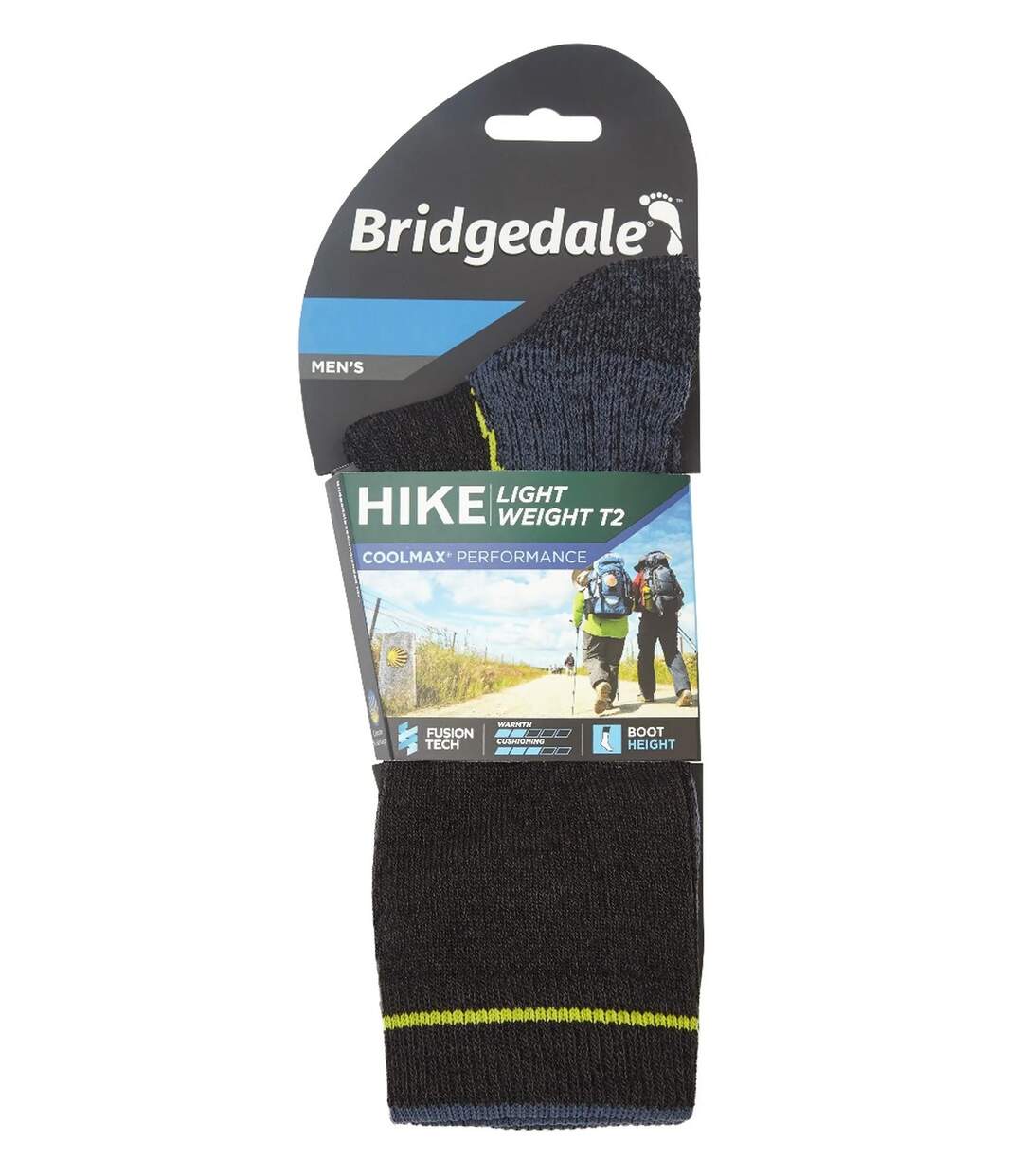 Bridgedale - Mens Hiking Coolmax Lightweight Socks