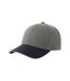 Unisex Adult Liberty Sandwich 6 Panel Sustainable Cap Grey Navy Atlantis-1