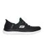 Mens Summits Diamond Dream Slip-in Casual Shoes Black Turquoise Skechers-1