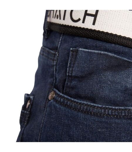 Short Reestier Homme Bleu Crosshatch