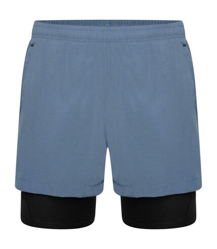 Dare 2B Mens Recreate II 2 in 1 Shorts (Stellar Blue) - UTRG6852