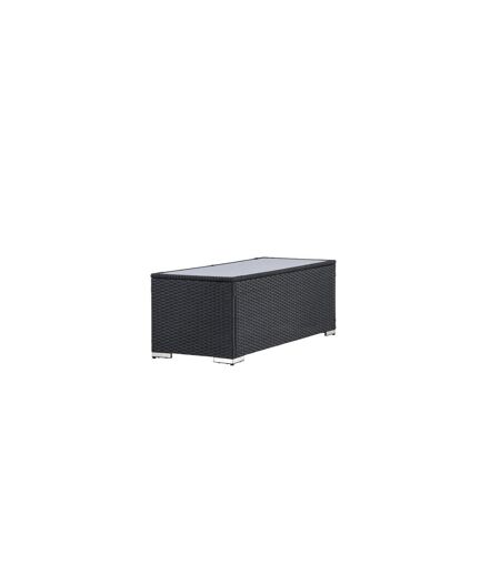 Table Basse de Jardin London 120cm Noir