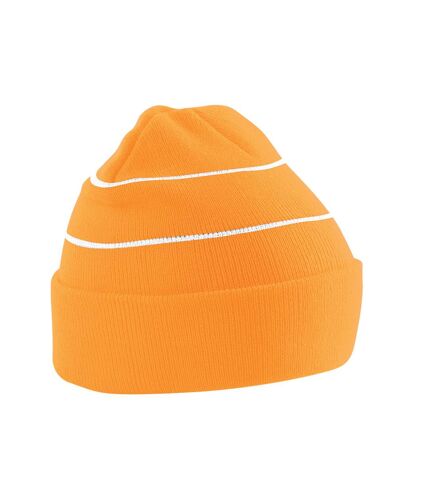 Bonnet enhanced-viz orange fluo Beechfield