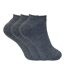 3 Paires Chaussettes Femme Thermiques Basses Hiver