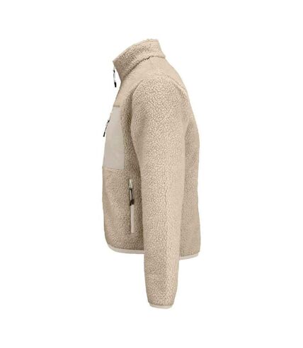 SOLS Unisex Adult Fury Sherpa Fleece Jacket (Shear Beige/Beige)