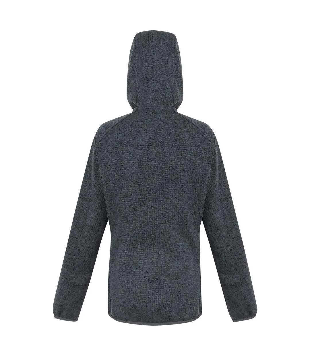 Womens/ladies Newhill Ii Marl Full Zip Hoodie Seal Grey Pop Regatta-3