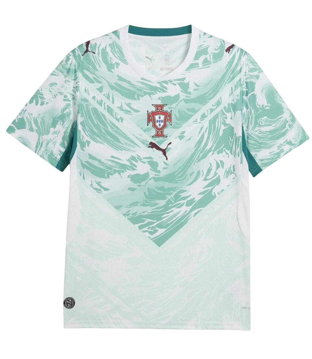 Mens Fifa World Cup 2026 Portugal Fc Away Shirt White Green Puma-2