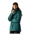 Veste Imperméable À Capuche Birchdale Femme Vert Sarcelle Regatta-1