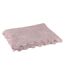 Nappe Déco en Coton Dentelle 130x180cm Rose Mauve-1
