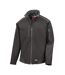 Veste Respirante Ripstop Soft Shell Pour Hommes Noir Noir Result-2
