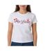 T-Shirt blanc femme pepe jeans pjl l nd t-1
