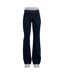 Jean droit bleu femme teddy smith diams-1