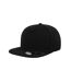 Casquette Visière Plate Mixte Noir Atlantis-1