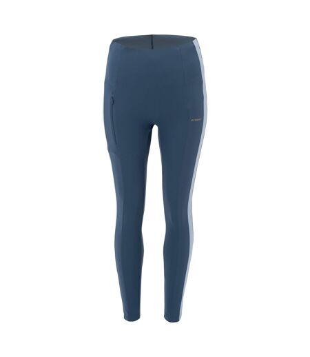 Womens/ladies Fivo Leggings Dark Denim Fitanu