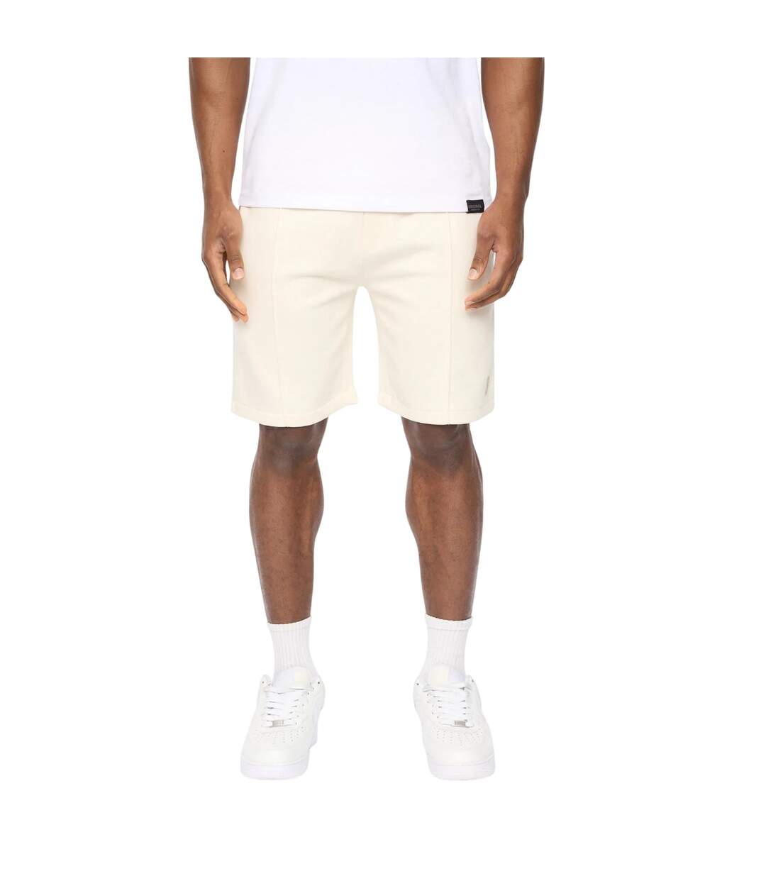 Short Décontracté Bardon Homme Pierre Neutre Crosshatch-2