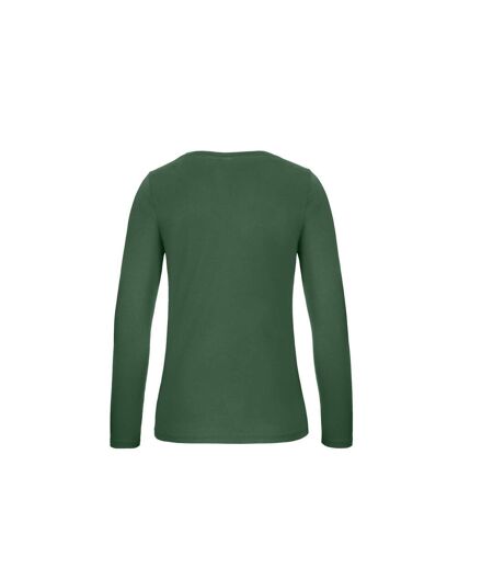 B&C Womens/Ladies E150 Long sleeve T-Shirt (Bottle Green) - UTRW6528