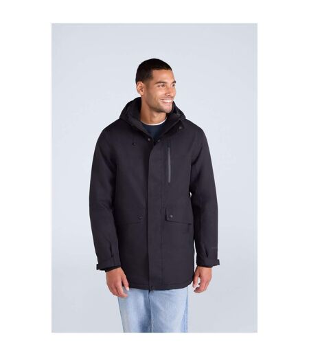 Parka Lisbon Homme Noir Animal