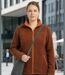 Veste Polaire Grandes Tailles AXRIGA2M Marron/Orange (Axone)-3