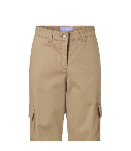 Pantalon À Poches Femme Blanc Cassé JJXX