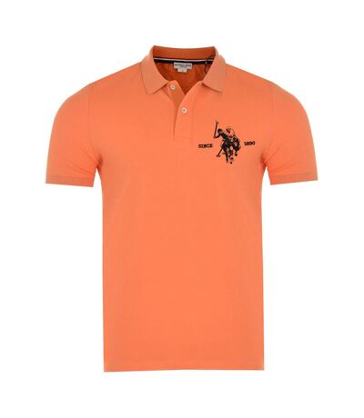 Polo orange homme us assn salk - xxl