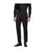 Mens Genius Straight Chinos Black Boss-1