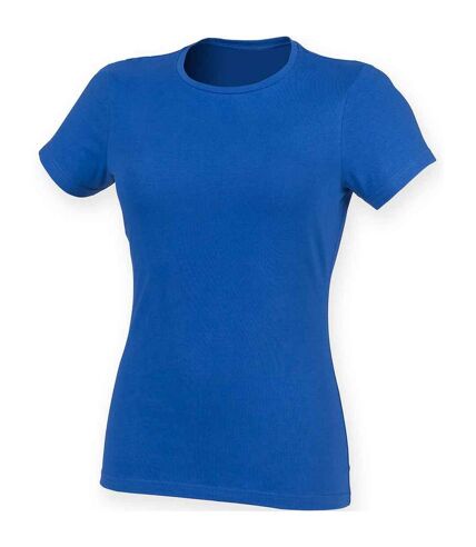 T-shirt feel good femme bleu roi SF