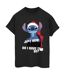 Disney Femmes/Les femmes Lilo & Stitch Just How Good - T-shirt boyfriend en coton (Noir) - UTBI30697-1