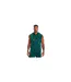 Mens Project Rock Graphic Print Hooded Sleeveless Hoodie Green Under Armour-1