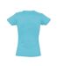 T-shirt Imperial Femme Bleu Atoll SOLS-2