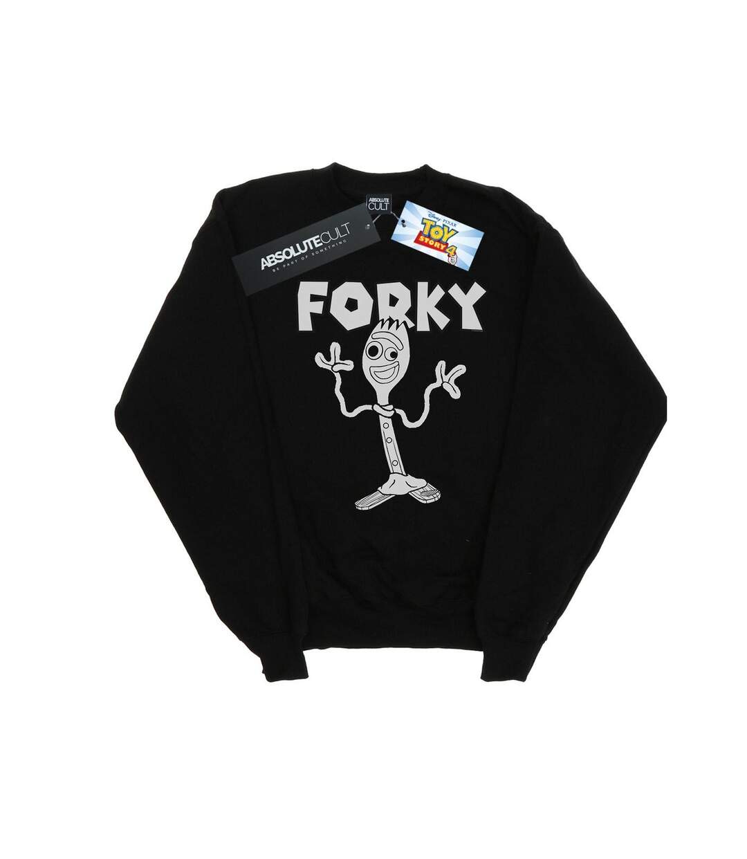Disney Pull-over Forky Femmes/Ladies Toy Story 4 (Noir) - UTBI42036-1