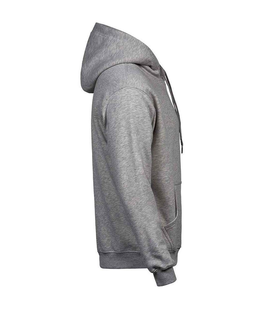 Sweat capuche hommes gris chiné Tee Jays