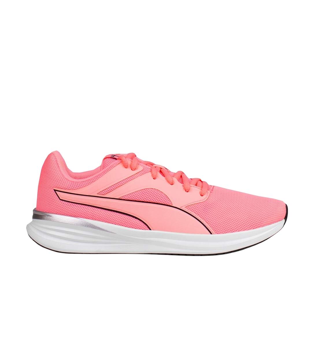Baskets Transport Femme Rose Noir Puma-1