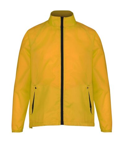 2786 - Lot de 2 vestes de pluie légères - Homme (Jaune d´or/Noir) - UTRW7001