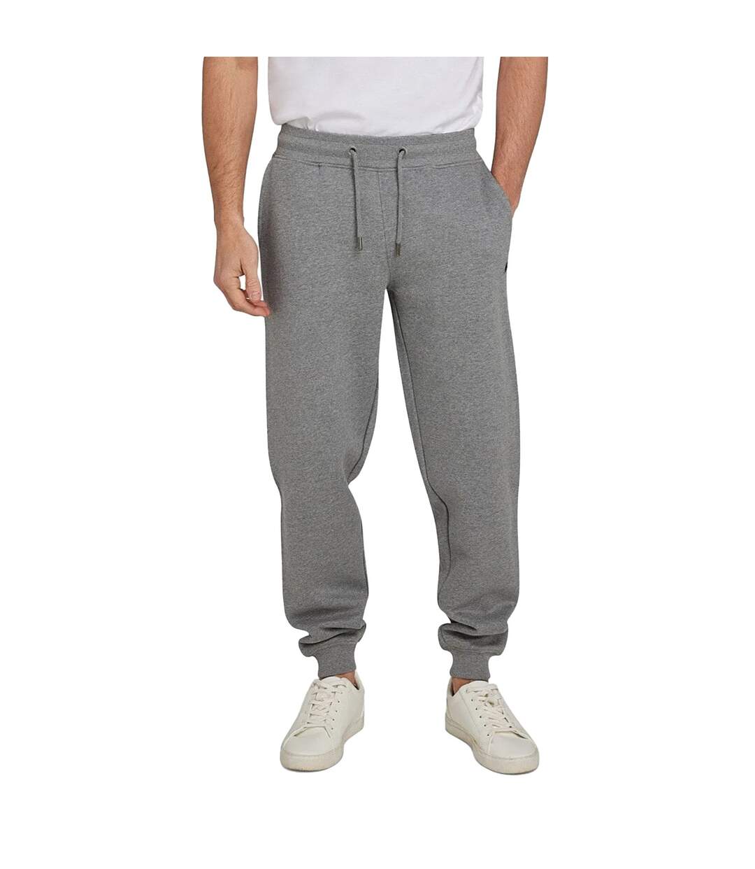 Pantalon de jogging homme gris chiné Raging Bull-1