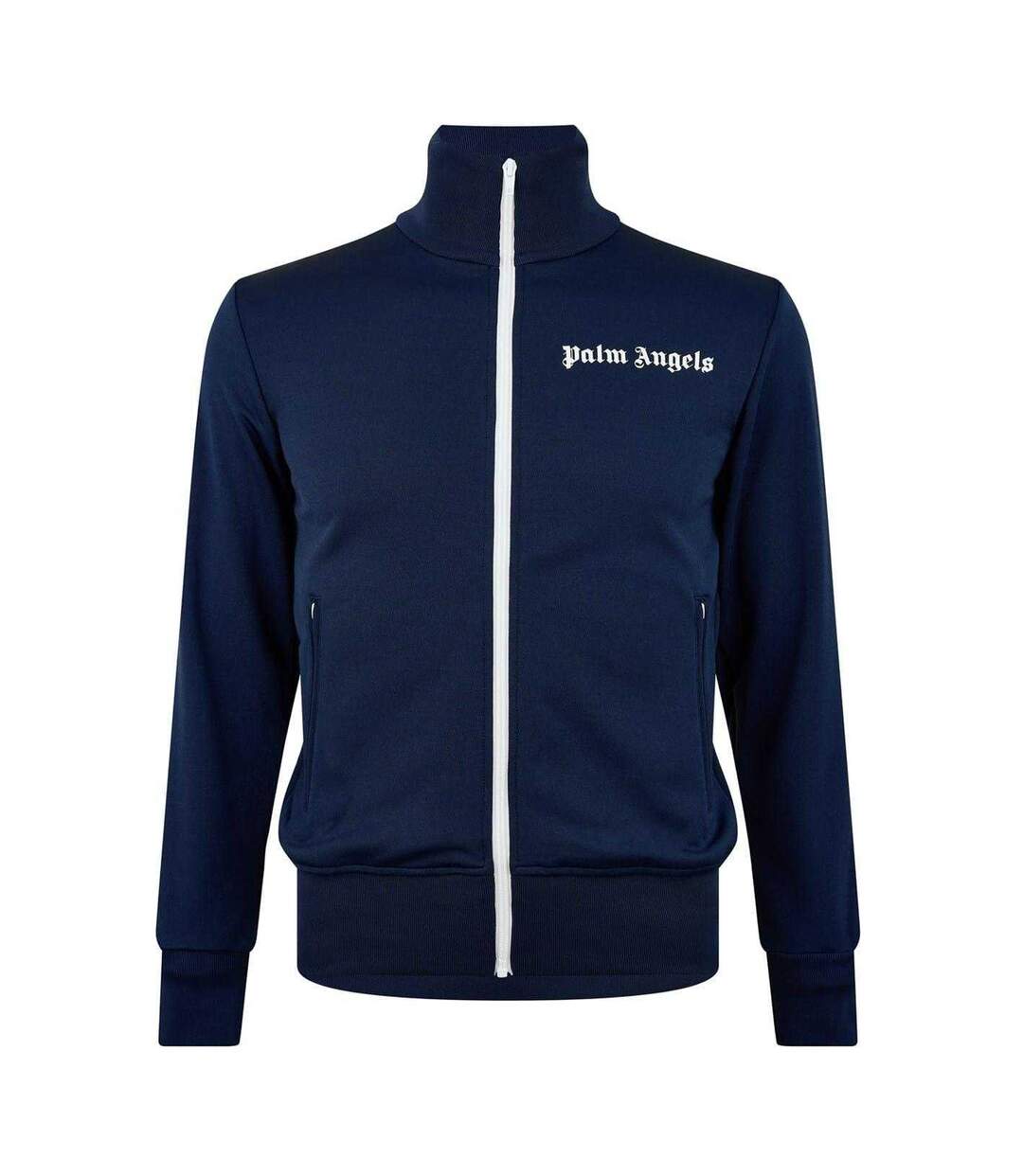 Logo Track Jacket Pour Homme Bleu Marine Palm Angels-1