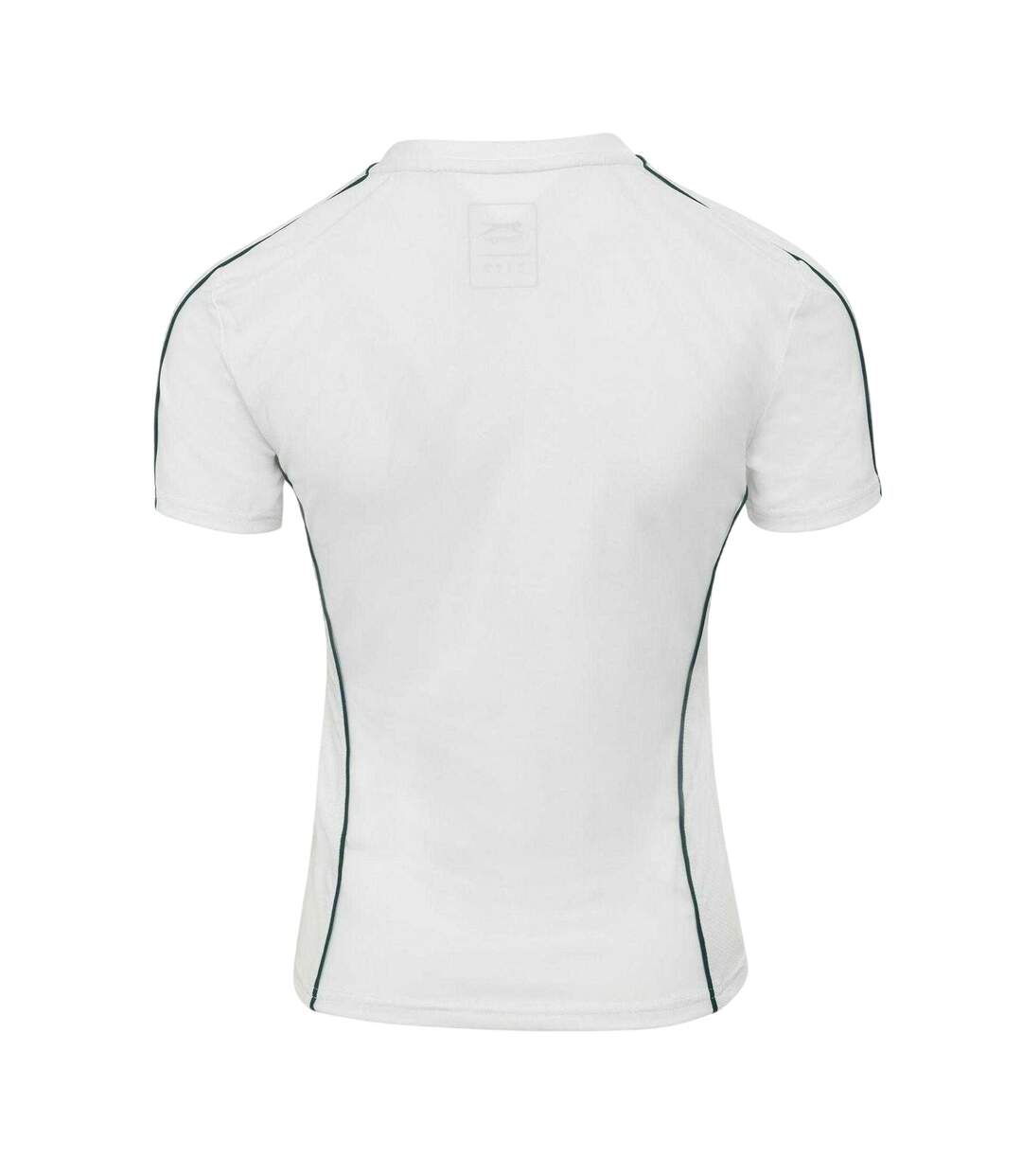 T-shirt Tennis Motif/style Détail Contrasté Femme Blanc Slazenger-2