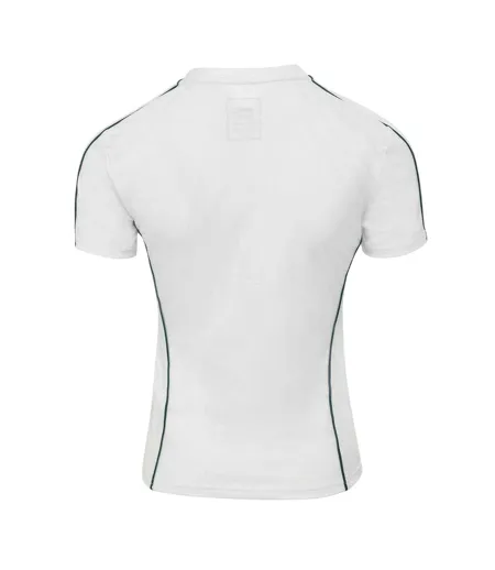 T-shirt Tennis Motif/style Détail Contrasté Femme Blanc Slazenger