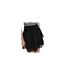 Womens/ladies Tiered Regular Mini Skirt Black Only-1