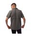 Polo Tor Homme Gris-blanc Adidas-3