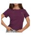 T-Shirt violet jdy femme jdy detail-1