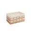 Lot de 4 Cagettes en Rotin Rosy 48cm Naturel-2