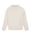 Sweat 1/4 de zip beige femme tbs craie-2