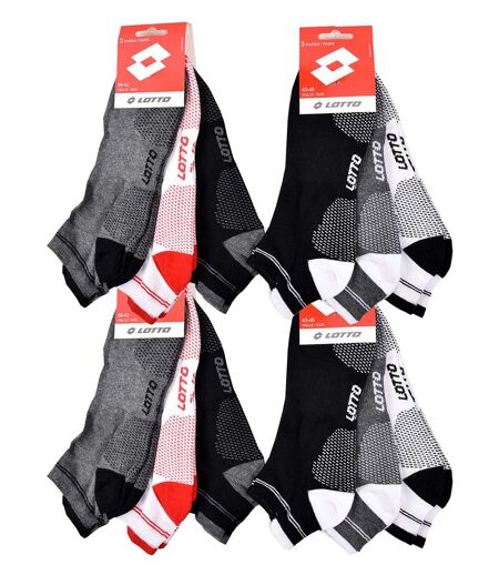 Chaussettes Homme LOTTO Pack de 12 paires SNEAKER 3414