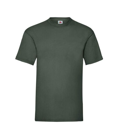 T-shirt Valueweight Homme Vert Bouteille Fruit Of The Loom