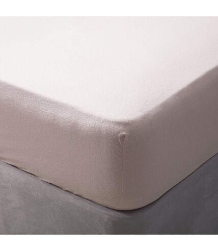 Belledorm Brushed Cotton Fitted Sheet (Powder Pink) - UTBM303