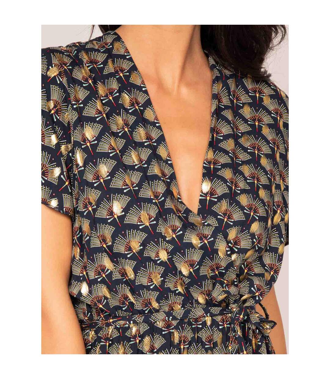 Robe longue motifs IRABO - Dona X Lisa-3