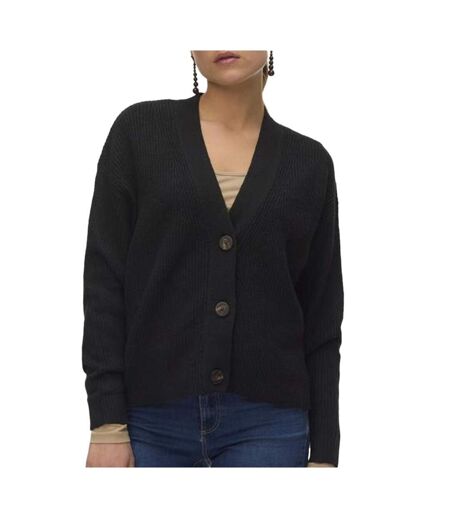 Pull noir femme vero moda vmaries cardigan
