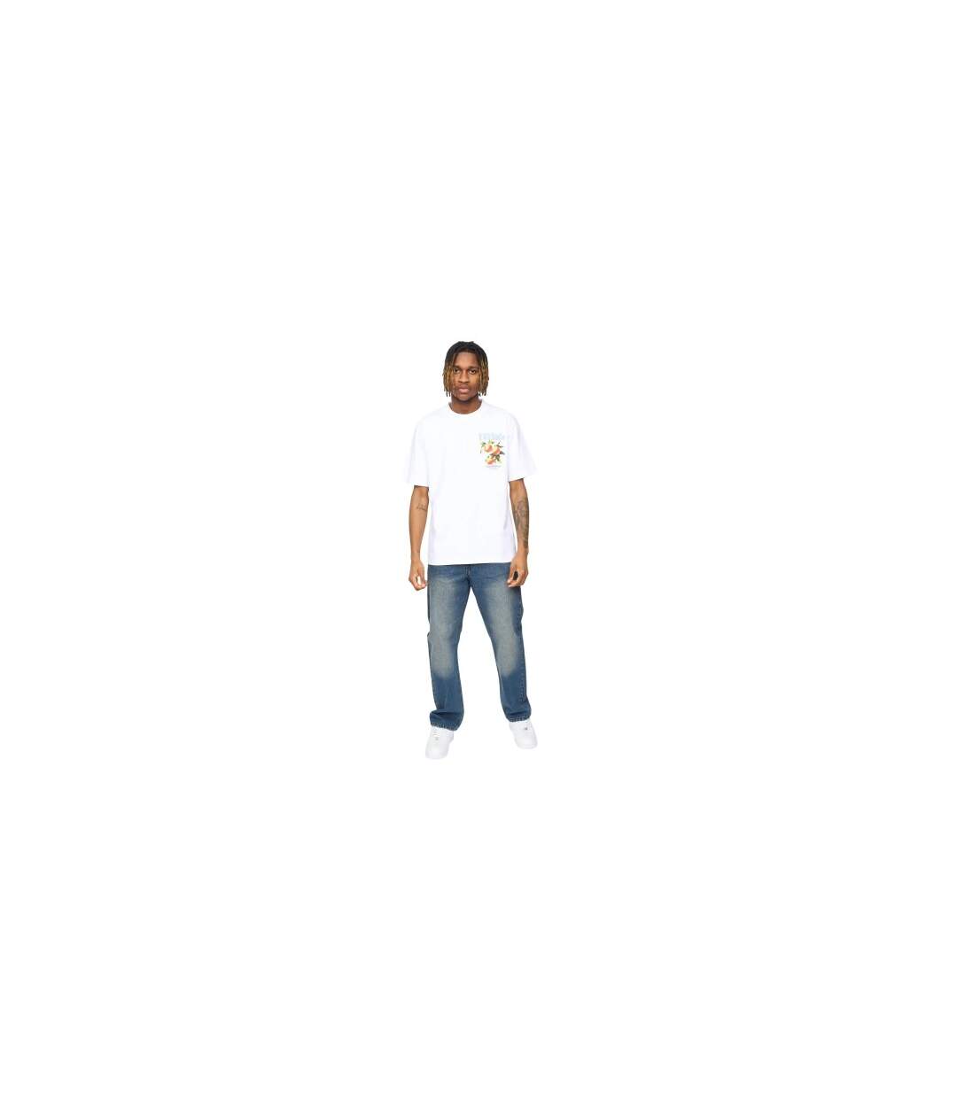 T-shirt Citrus Homme Blanc Kings Will Dream-1